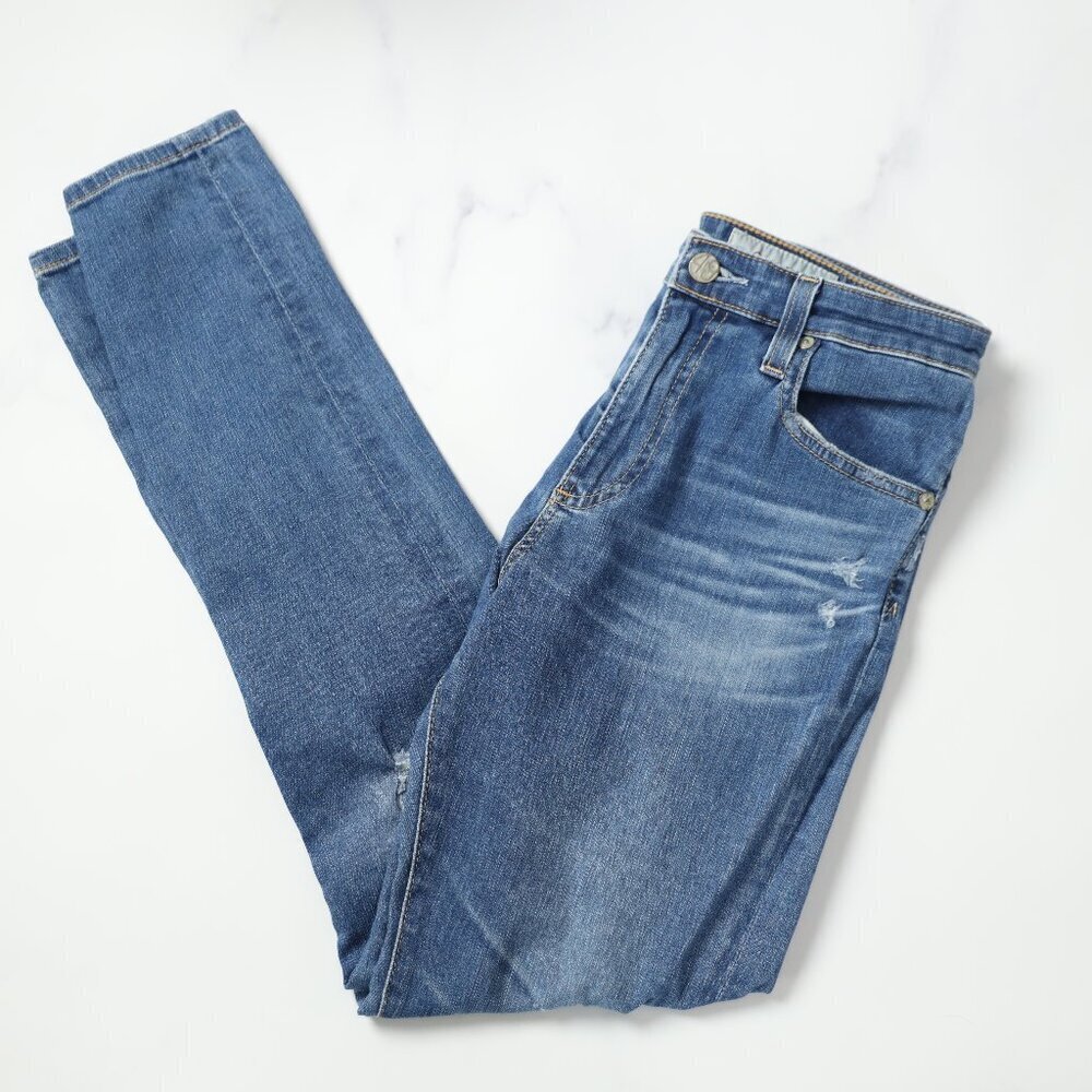 AG Farrah Skinny Ankle - High Rise - Medium Blue
